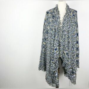 Anthropologie Moth fringe shawl Cardigan. One size